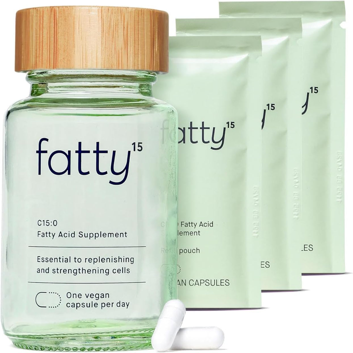 Fatty15 Daily Cellular Support 90 Capsules