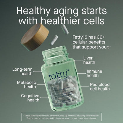 Fatty15 Daily Cellular Support 90 Capsules