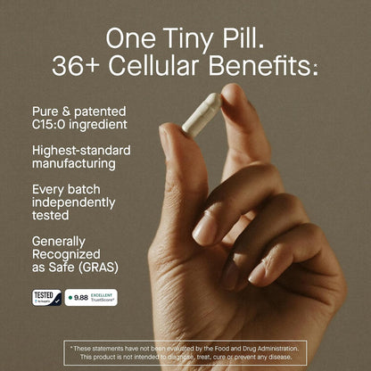 Fatty15 Daily Cellular Support 90 Capsules